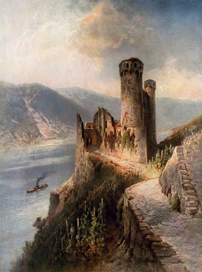 The Ruins of Ehrenfels by Nicolai Astudin